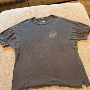 Aerie Charcoal Short Sleeve Tee with Graphic